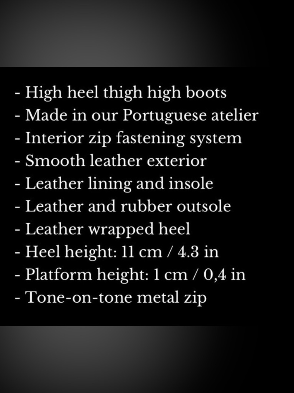Sézane Apolline Thigh High Brown Leather Boots - Picture 6 of 6